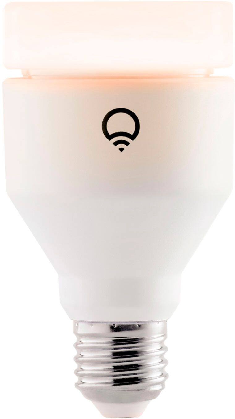 Alt View 20. LIFX - 1100-Lumen, 11W Dimmable A19 LED Light Bulb, 75W Equivalent - Multicolor.