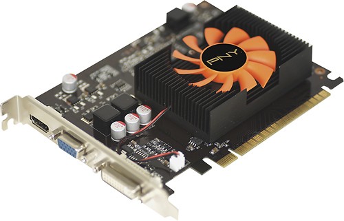  PNY - GeForce GT 630 Graphic Card - 780 MHz Core - 2 GB DDR3 SDRAM - PCI Express 2.0 x16