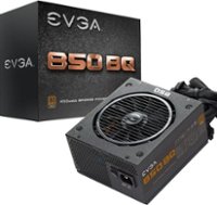 EVGA - 850W Modular BQ Power Supply - Black - Front_Zoom