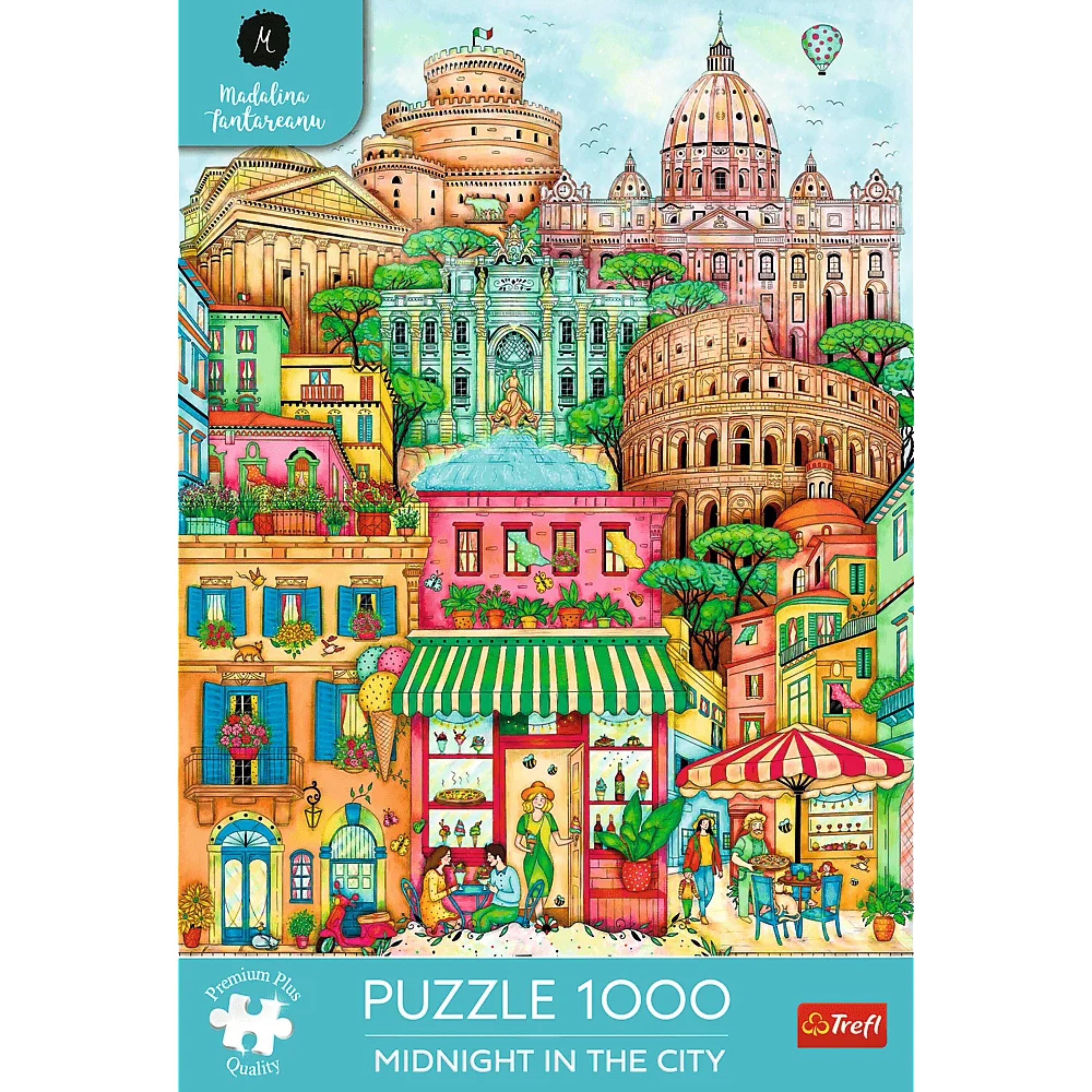 Madalina Pantareanu  
Premium Plus  
PUZZLE 1000  
Quality  
MIDNIGHT IN THE CITY  
Trefl