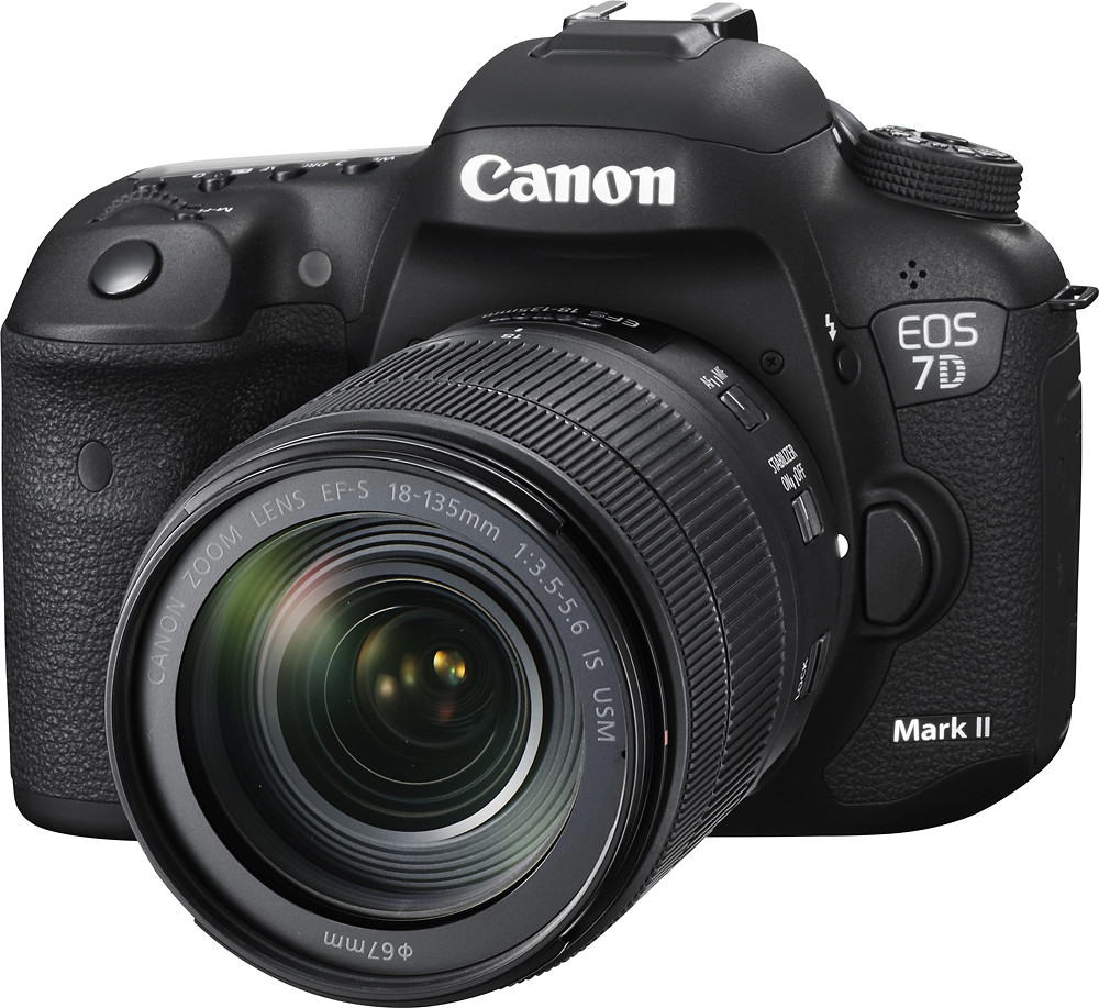 Best Buy: Canon EOS 7D Mark II DSLR Camera with EF-S 18-135mm IS
