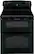 Front Standard. GE - 30" Self-Cleaning Freestanding Double Oven Electric Convection Range - Black.