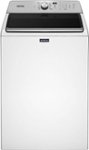 Front Zoom. Maytag - 4.7 Cu. Ft. Top Load Washer with Dual-Action PowerWash Agitator - White.