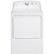 Front Zoom. GE - 6.2 Cu. Ft. 3-Cycle Electric Dryer - White.