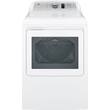 GE - 6.1 Cu. Ft. 12-Cycle Gas Dryer - White - Larger Front