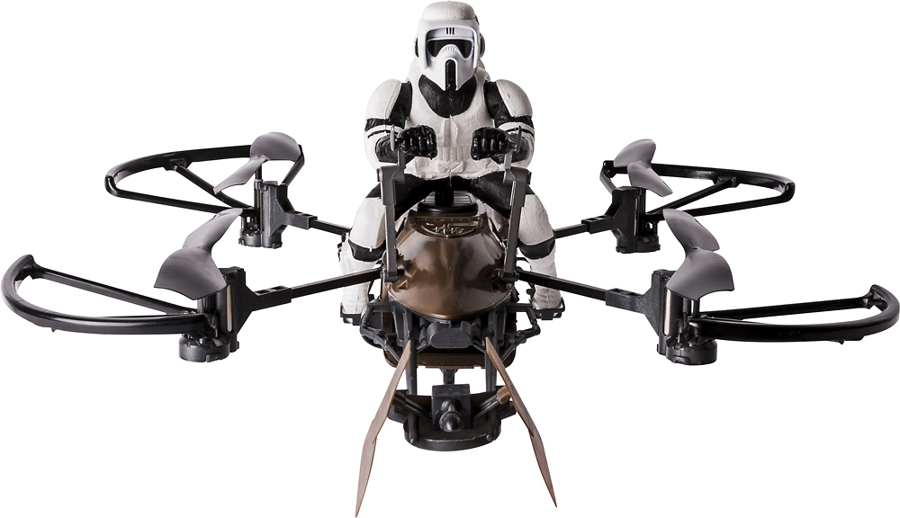 Reviews: Master Air Hogs Star Wars 74-Z Speeder Bike Drone with Remote Controller Black/Brown - Best Buy
