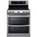 Front Zoom. LG - 7.3 Cu. Ft. Self-Cleaning Freestanding Double Oven Electric Convection Range - Stainless Steel.