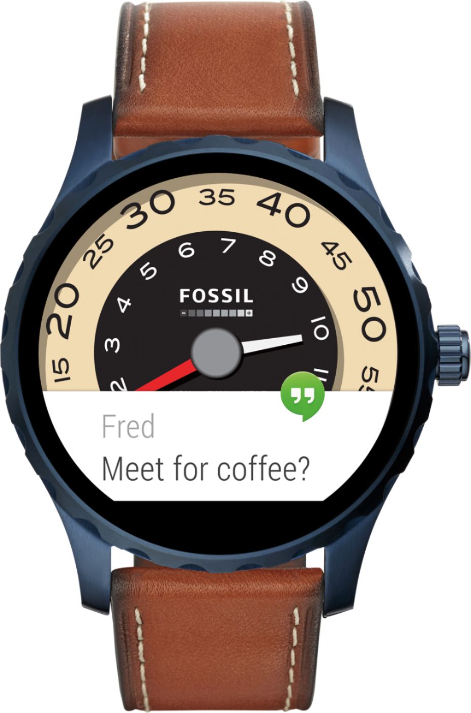 Fossil Smartwatch - Q Explorist Navy FTW4002