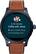 Alt View 18. Fossil - Q Marshal Gen 2 Smartwatch 45mm Stainless Steel - Blue.