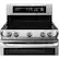 Alt View 1. LG - 6.3 Cu. Ft. Freestanding Electric Range with ProBake Convection - Stainless Steel.