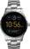 Front. Fossil - Q Marshal Gen 2 Smartwatch 45mm Stainless Steel - Silver.