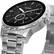 Left. Fossil - Q Marshal Gen 2 Smartwatch 45mm Stainless Steel - Silver.
