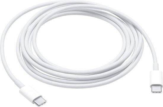 Previsión Restricción Explicación Apple 6.6' (2M) USB-C Charge Cable White MLL82AM/A - Best Buy