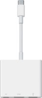 Apple - USB Type-C Digital AV Multiport Adapter - White - Front_Zoom