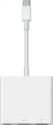Apple - USB Type-C Digital AV Multiport Adapter - White - Front_Zoom
