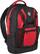 Angle Standard. fūl - Backpack Laptop Case - Red.