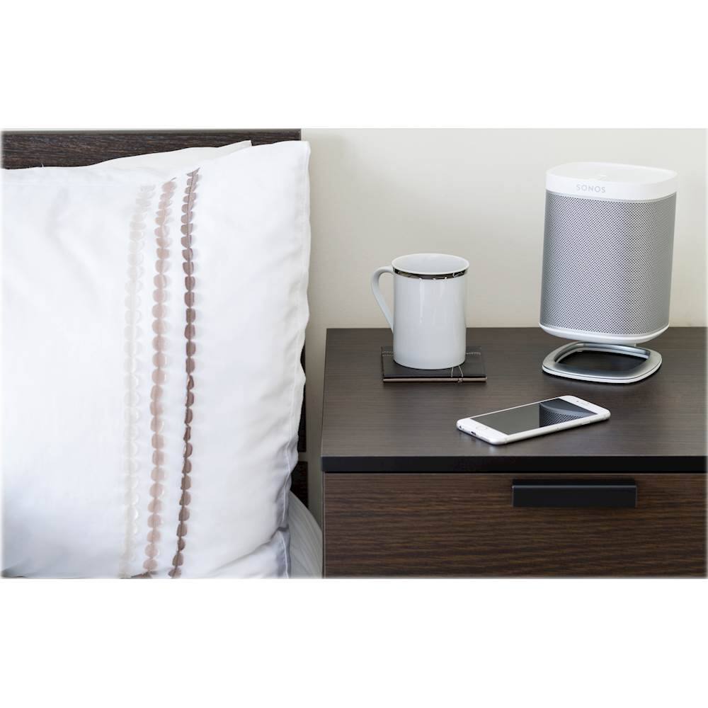 Alt View 16. Flexson - Desk Speaker Stand - White.