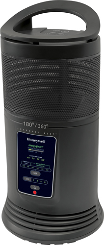 Honeywell Home - Surround Select Ceramic Heater - Black was $64.99 now $49.99 (23.0% off)