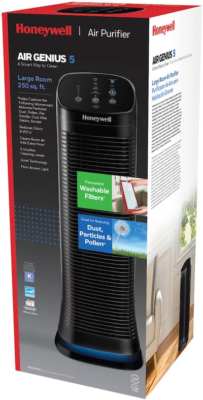 Honeywell HFD320 Air Genius 5 Air Purifier with Permanent Filter Honeywell HFD320 Air Genius 5 Air Purifier with Permanent Filter