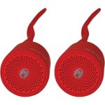 Front Zoom. Coleman - True Wireless Stereo CBT10TWS Portable Wireless Speaker 2-Pack - Red.