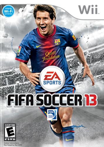 Front Standard. FIFA Soccer 13 - Nintendo Wii.