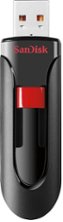 SanDisk - Cruzer Glide 128GB USB 2.0 Flash Drive - Black - Larger Front
