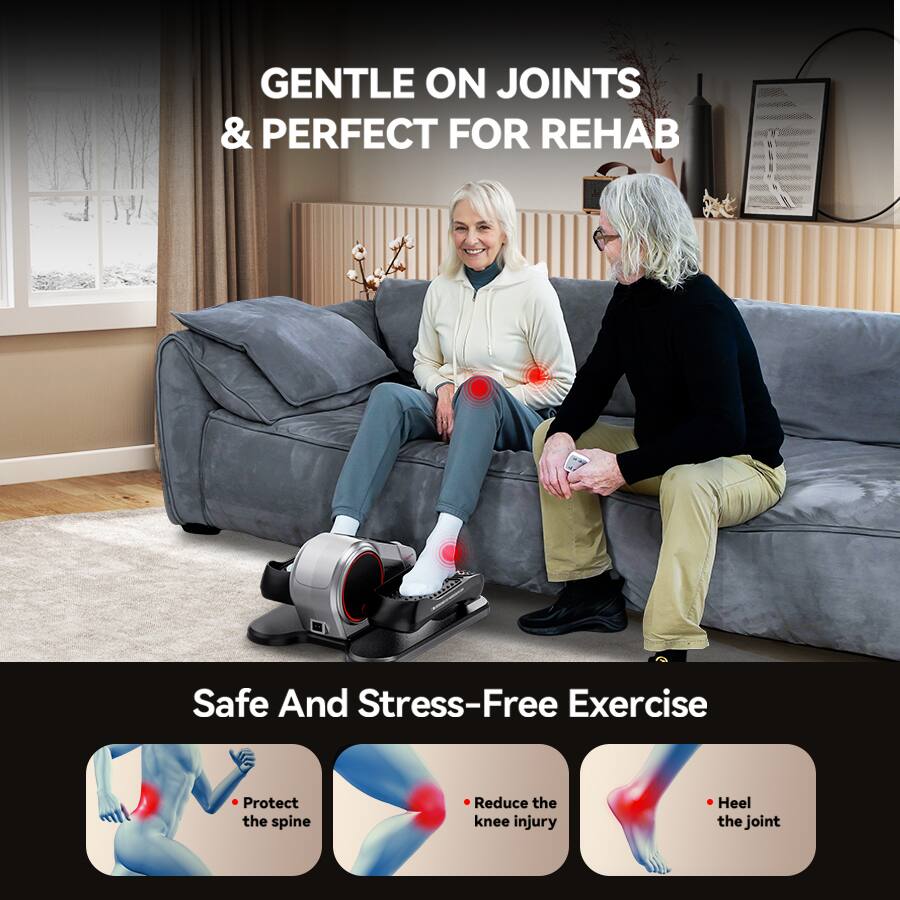 GENTLE ON JOINTS & PERFECT FOR REHAB

Safe And Stress-Free Exercise

- Protect the spine
- Reduce the knee injury
- Heal the joint