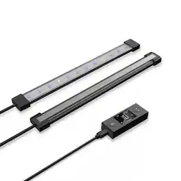 AC Infinity - IONBEAM U2, Supplemental Grow Light Bars 11", Targeted UV Spectrum LED 2-Bar Kit
