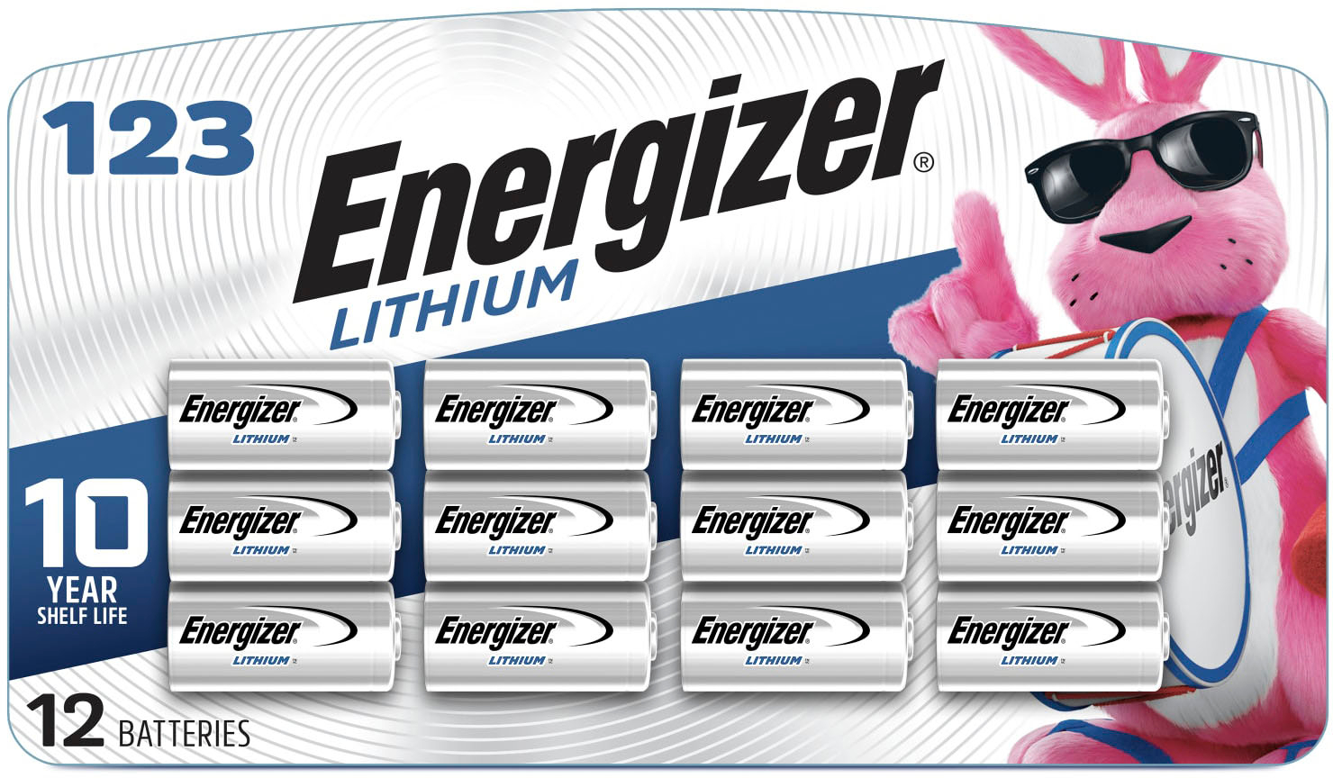 Pile CR123, lithium 3V - Energizer
