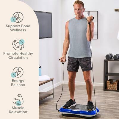 Lifepro Waver Vibration Plate Exercise Machine - Blue Lifepro Waver Vibration Plate Exercise Machine - Blue