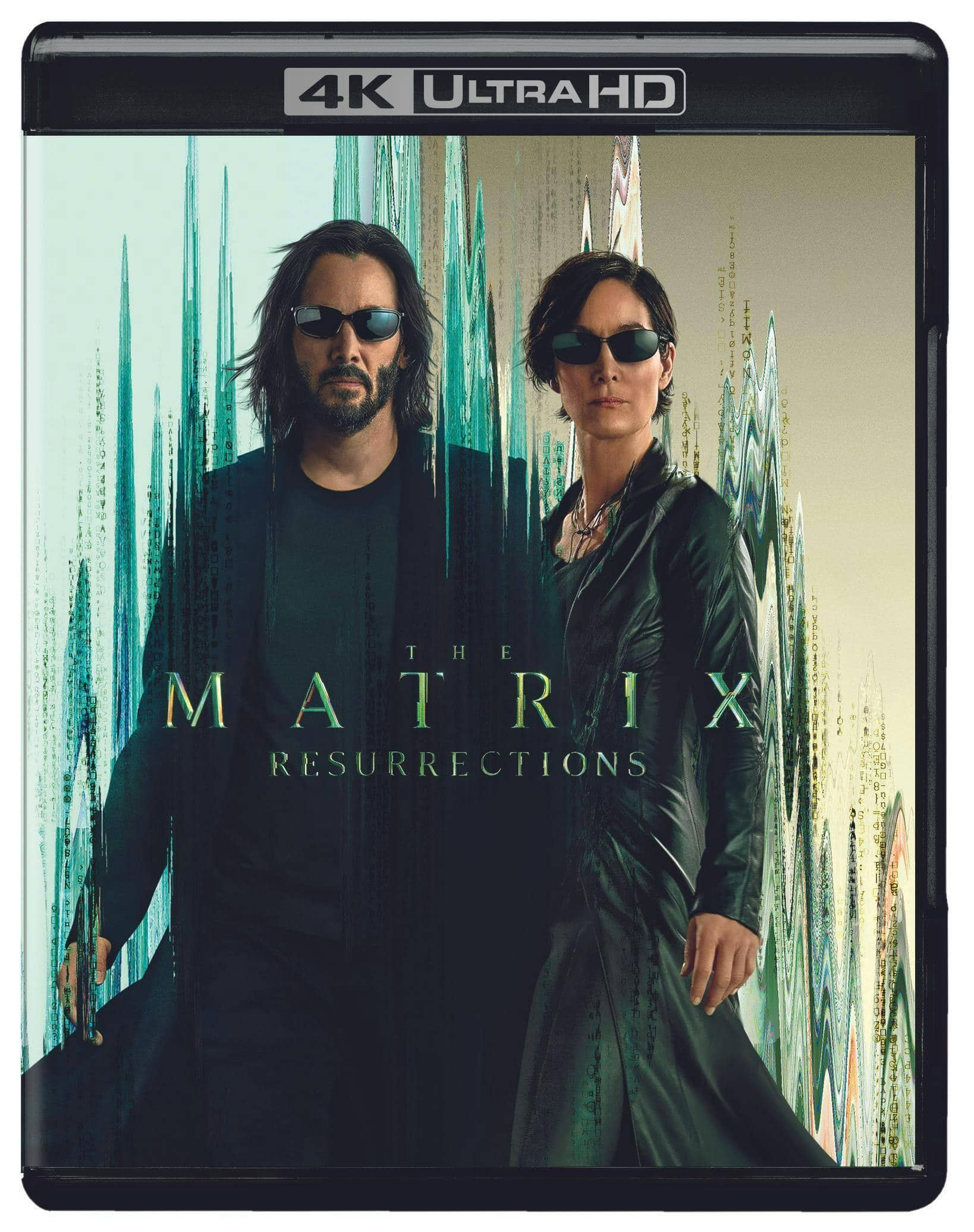 Front. The Matrix Resurrections   - 4K Blu-Ray.