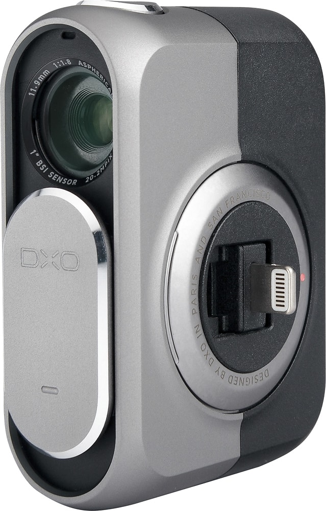 Front. DxO - ONE 20.2-Megapixel Digital Camera - Silver/Black.