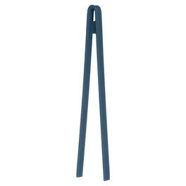 Unique Bargains - 1pc 11.4" Silicone Toast Tongs, Heat-Resistant Kitchen Utensil for Toaster, Salad, BBQ & Bacon - Blue