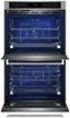 Alt View 1. KitchenAid - 30" Built-In Electric Convection Double Wall Oven with Air Fry Mode - Stainless Steel.