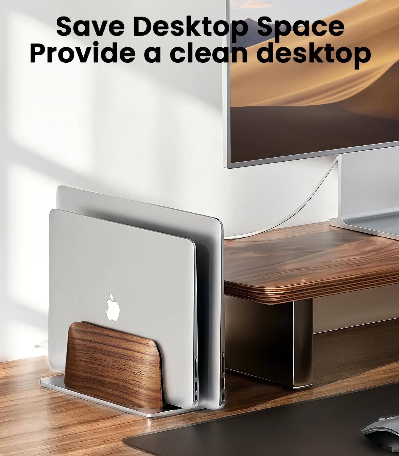 Save Desktop Space  
Provide a clean desktop