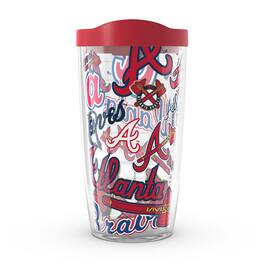Tervis - Atlanta Braves 16oz. All Over Wrap Tumbler With Lid - Multicolor