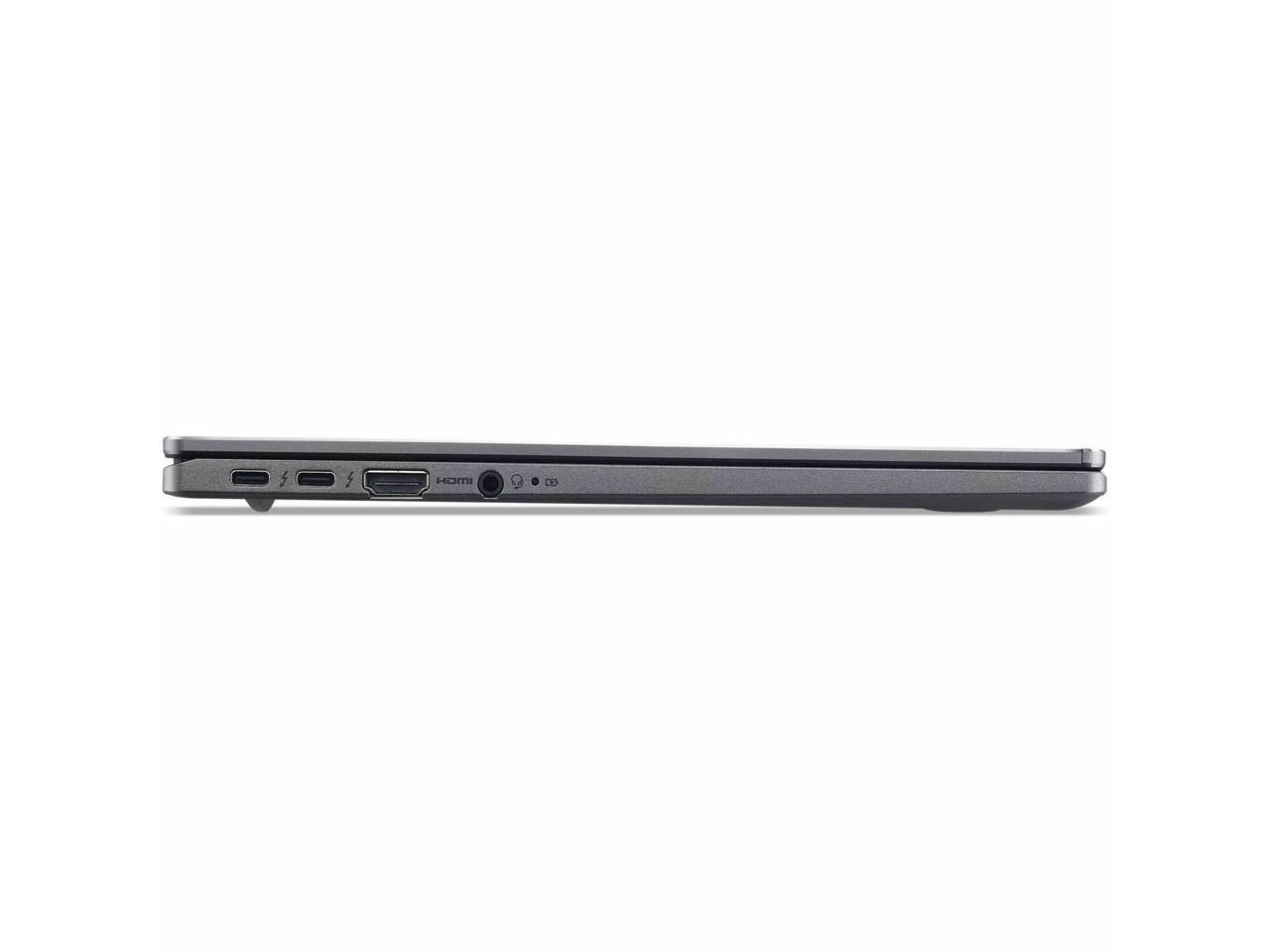 Alt View 2. Acer - Acer Chromebook Plus 714 - 14" 120Hz - Intel Core Ultra 7 - 16GB - 256GB SSD - English Keyboard - ChromeOS - Iron.
