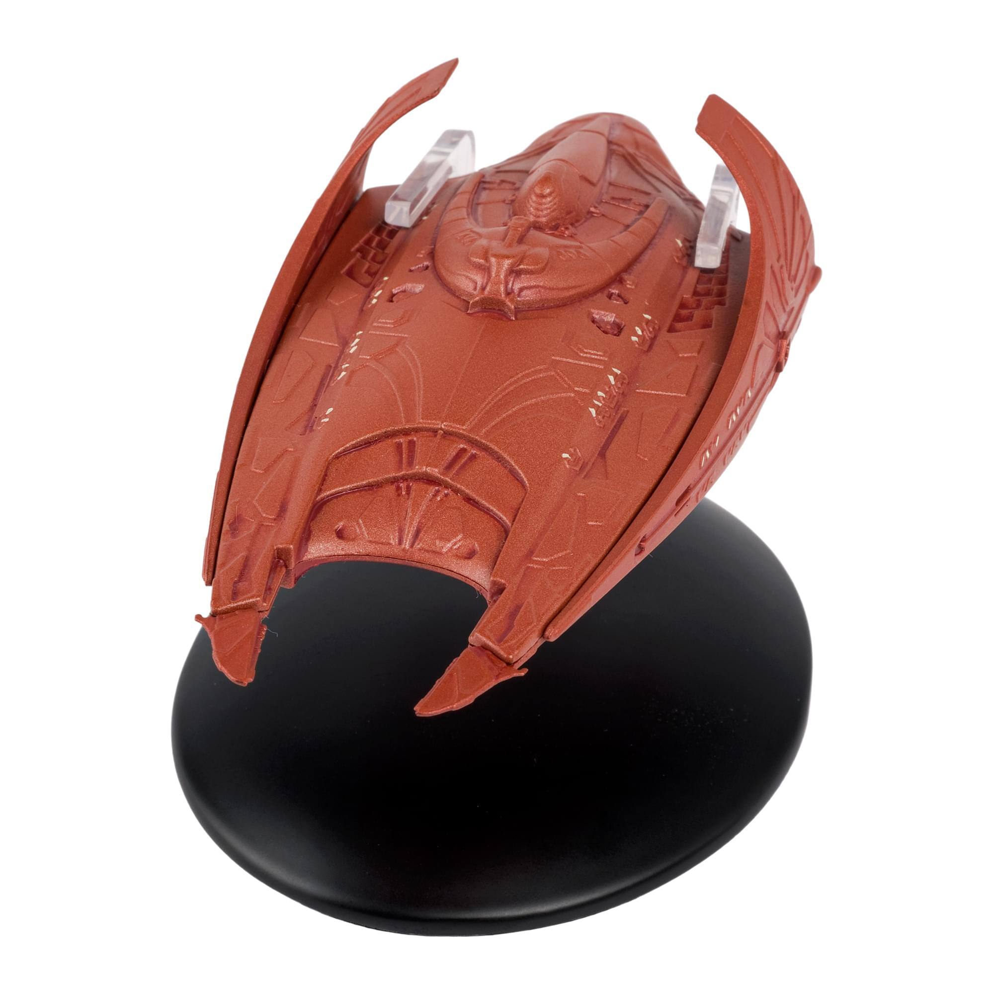 Alt View 2. Eaglemoss - Eaglemoss Star Trek Ship Replica | Vulcan Vahklas - Red.