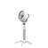 Alt View 14. Vornado - 6803DC Energy Smart Pedesetal Fan, Whole Room Circulation with Variable Speed and Remote Control - Ice White.