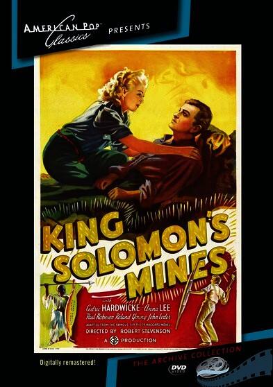 Front. King Solomon's Mines (MOD) (DVD Movie).
