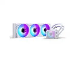 Phanteks - Glacier One 360M25 G2 AIO Liquid CPU Cooler, RGB Pump, 3x 120mm RGB Fans, for Intel & AMD - White