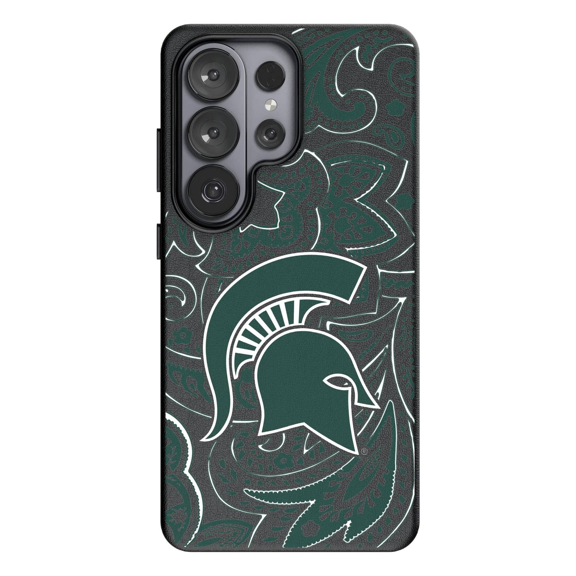Keyscaper - NCAA - Michigan State Spartans Paisley Galaxy Magnetic Bump Case - S26 - Black price history on PriceWatchPro