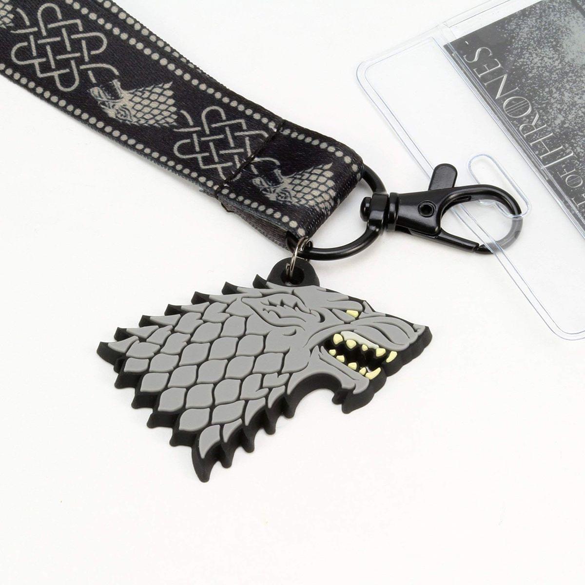 Alt View 5. Toynk - Game of Thrones Lanyard Gift Set - Iron Throne, Lannister, Stark, & Targaryen.