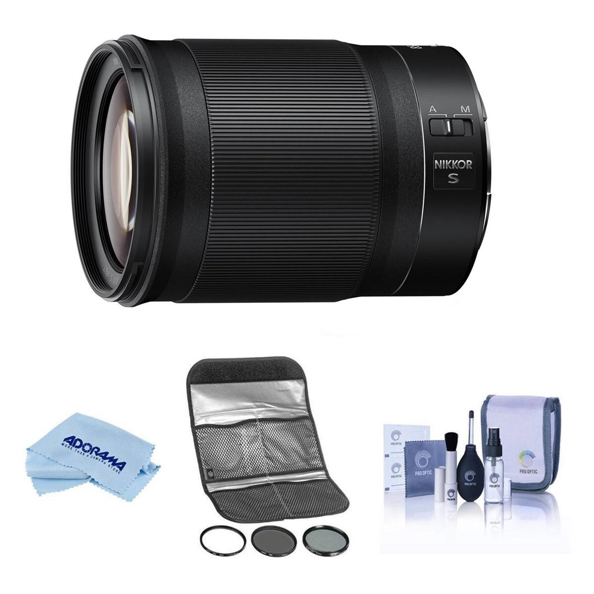 A
M
NIKKOR S
MORE ADORAMA

PRO OPTIC
-