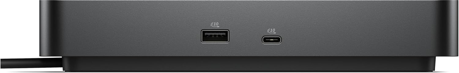 Alt View 5. Dell - Dell Pro Thunderbolt 4 Smart Dock SD25TB4 - for Desktop PC, Notebook - Charging Capability - 180 W - Thunderbolt 4 - 4.