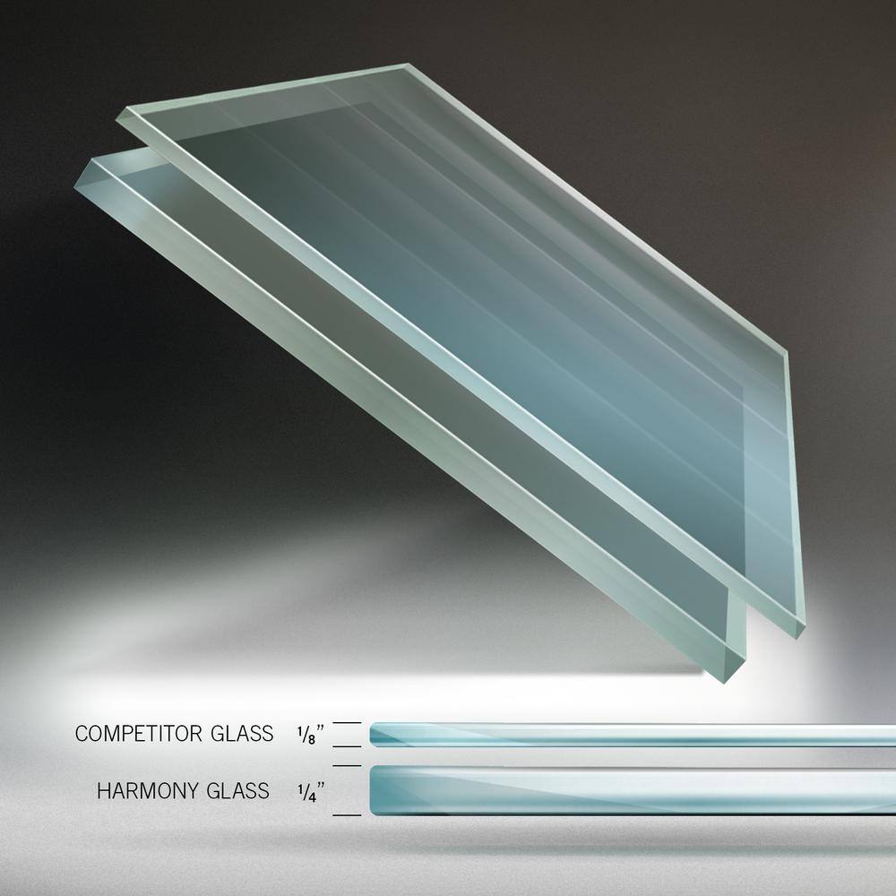 COMPETITOR GLASS 1/8"  
HARMONY GLASS 1/4"