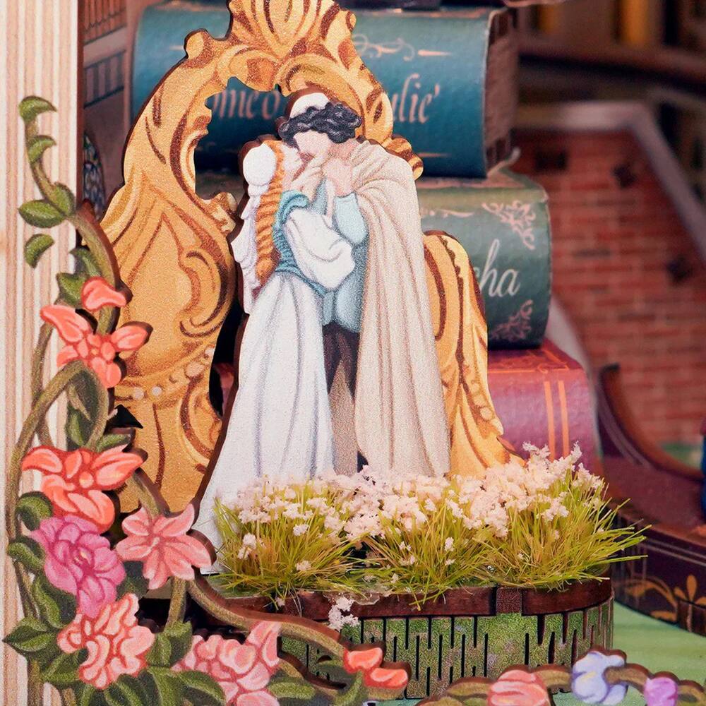 The text in the image appears to be part of a decorative piece with a romantic theme. Here is the corrected and grouped text:

- "meo lie"
- "cha"

The text seems to be part of a larger phrase or design, possibly in a foreign language or stylized for aesthetic purposes. The words "meo lie" and "cha" are likely part of a decorative element or a name.