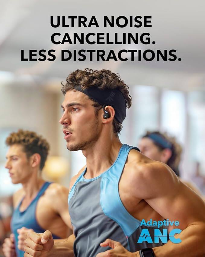 ULTRA NOISE CANCELLING. LESS DISTRACTIONS. Adaptive ANC