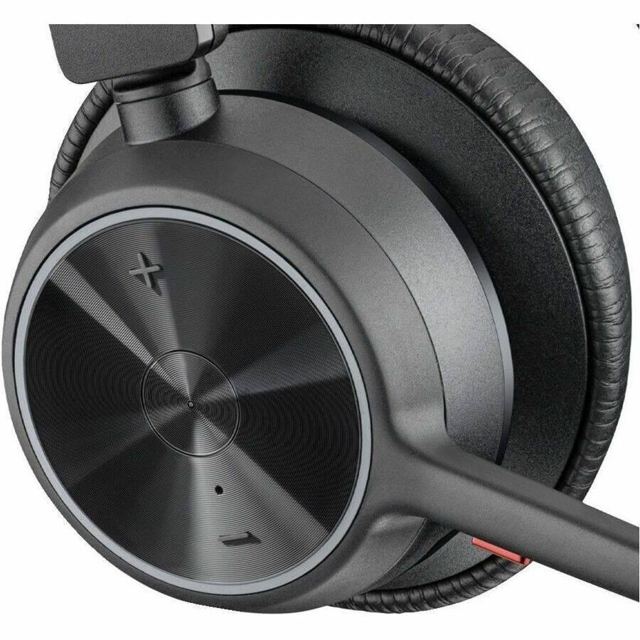 Alt View 6. HP - Poly Voyager 4320 USB-A Headset +BT700 dongle TAA - Microsoft Teams Certification - Stereo - USB Type A - Wired/Wireless.