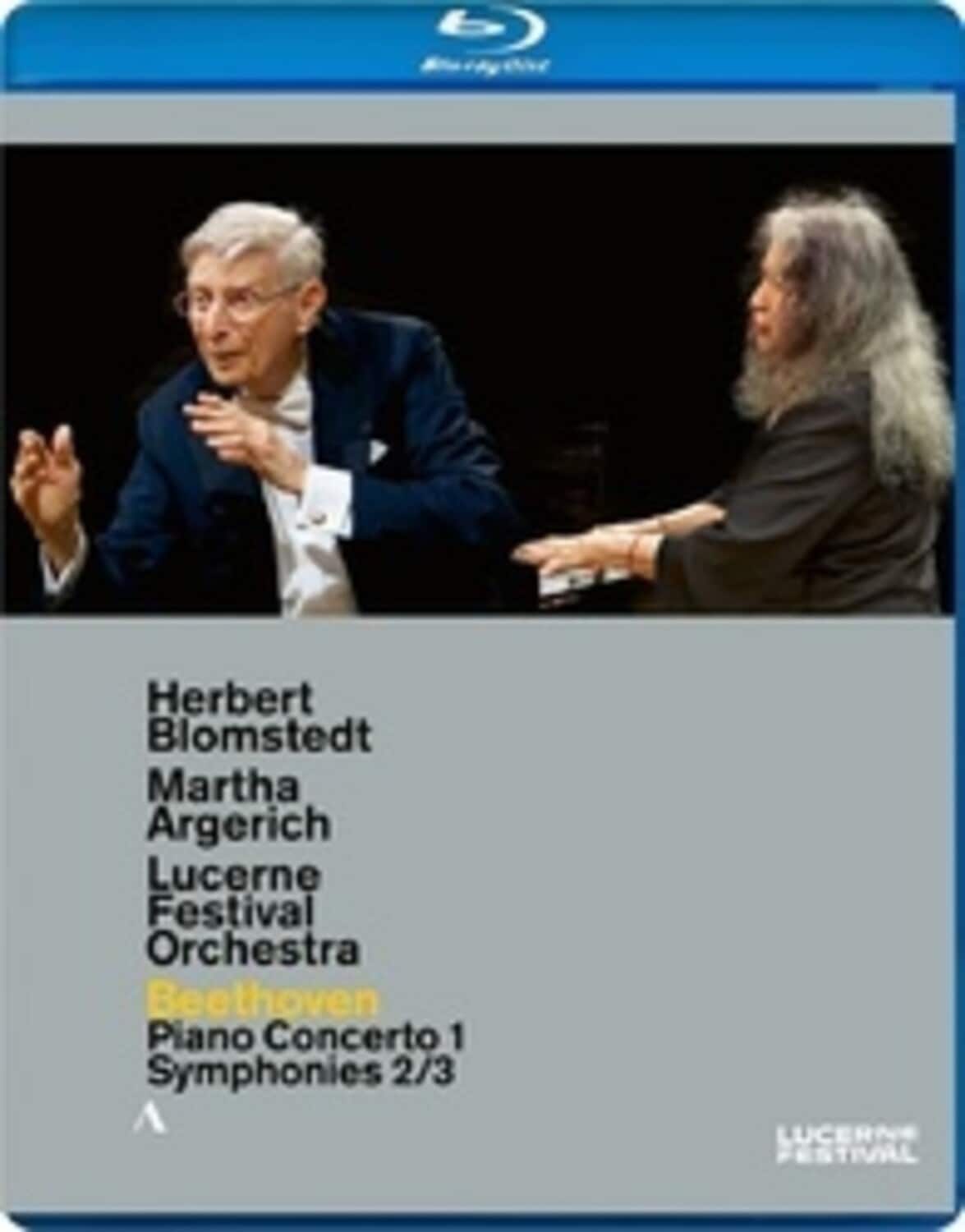 Lucerne Festival Orchestra Argerich Feudel Blomstedt - Piano Concerto 1  - BLU-RAY